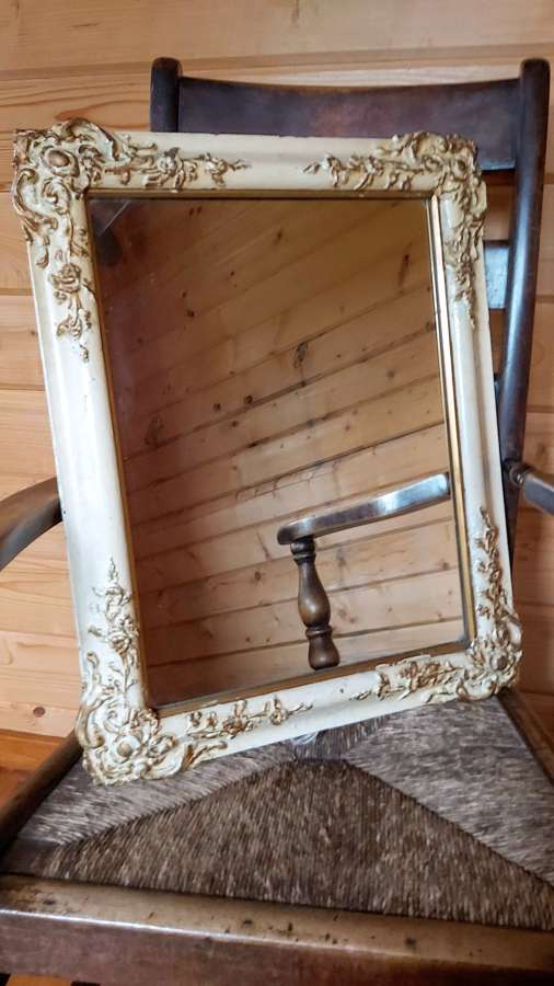 Antique Gesso mirror