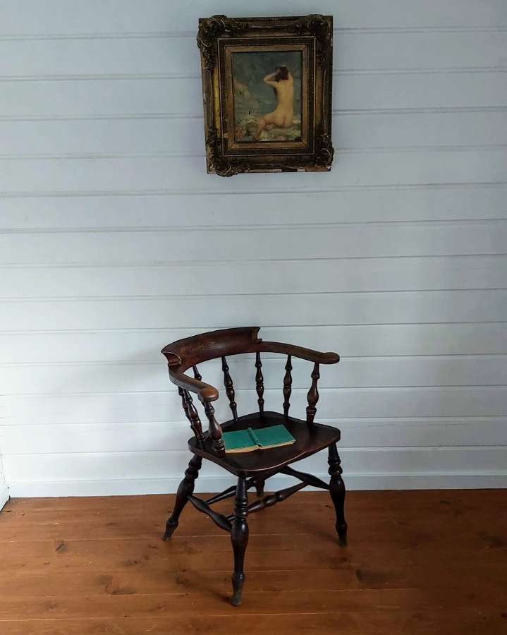 19th century captains chair