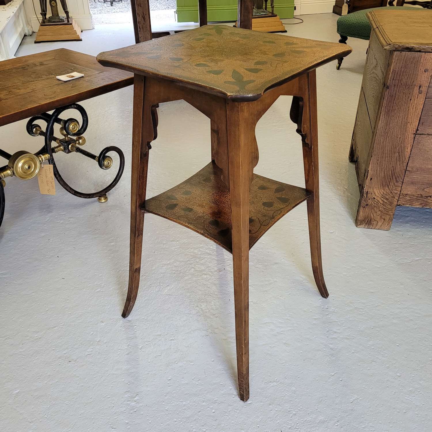 Late 19th century Arts and Crafts occasional table