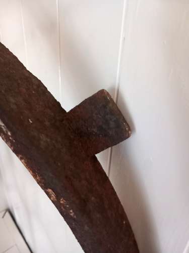 Early 19th century Cast Iron Circular Bullseye Window