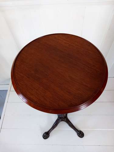 19th Century William Tonks Faux Bois Adjustable Wine Table