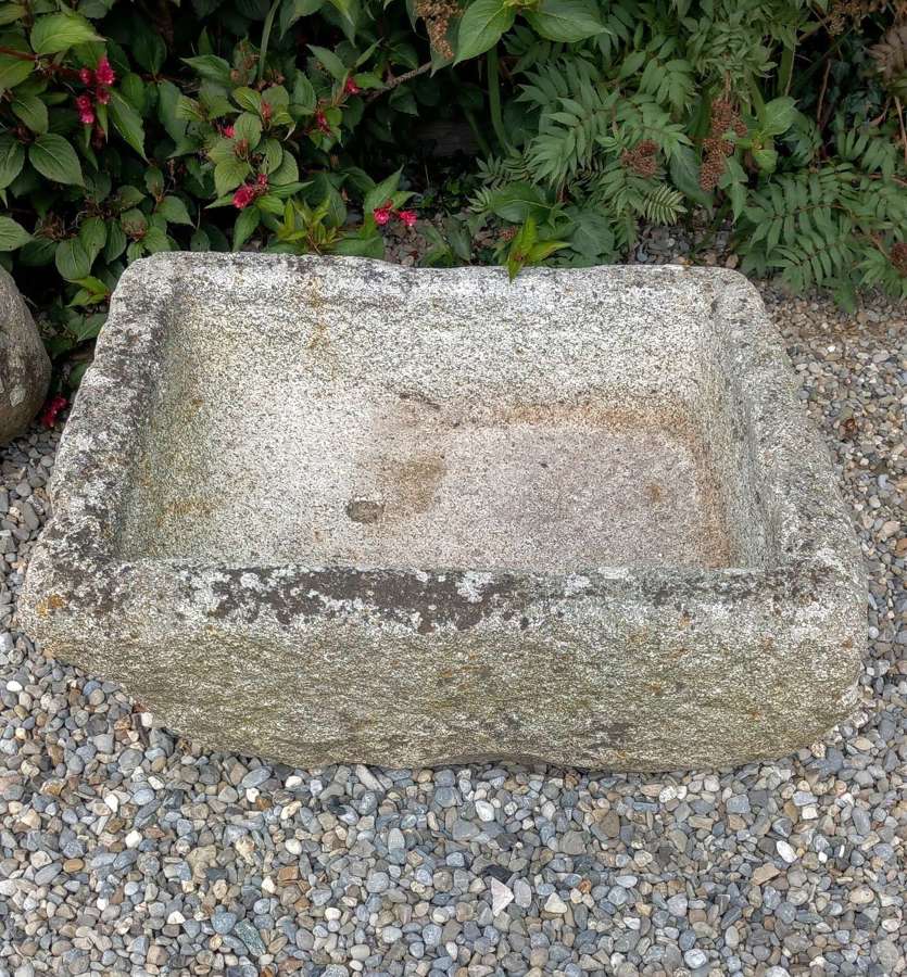 19th century Granite Trough