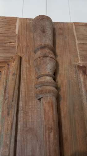 A pair of 19th Century French Pine Doors