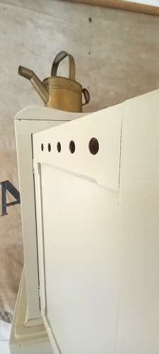 19th Century painted pine Kitchen Cupboard