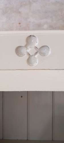 19th Century painted pine Kitchen Cupboard
