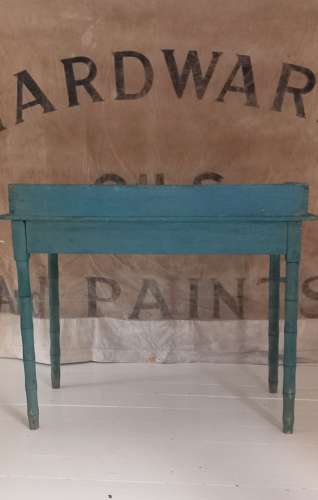 Original Painted Regency Pine Faux Bamboo Washstand