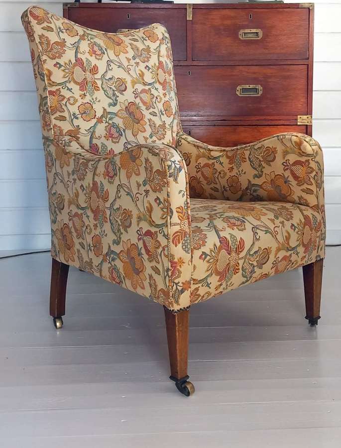 Early 20th Century Floral Country House Armchair