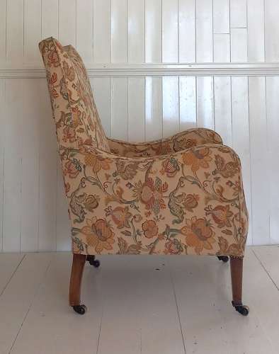 Early 20th Century Floral Country House Armchair
