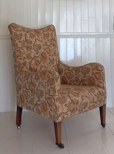 Early 20th Century Floral Country House Armchair