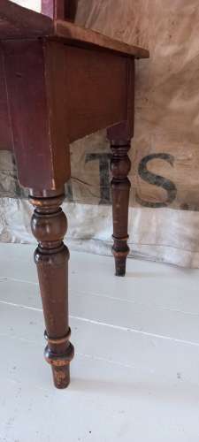 19th Century Pine Drop Flap Kitchen or Prep Table