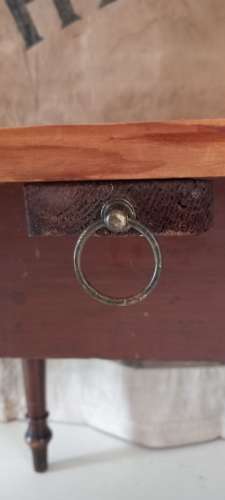 19th Century Pine Drop Flap Kitchen or Prep Table