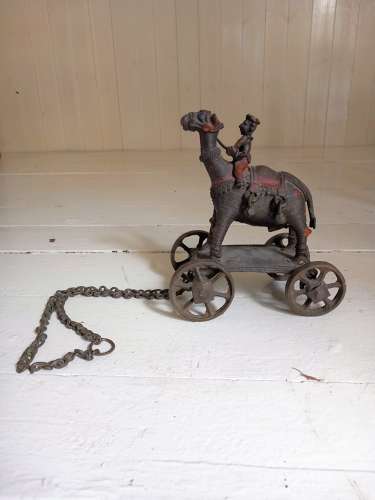 A 19th Century Indian Jhansi, Bundelkhand Bronze Hindu Temple Toy
