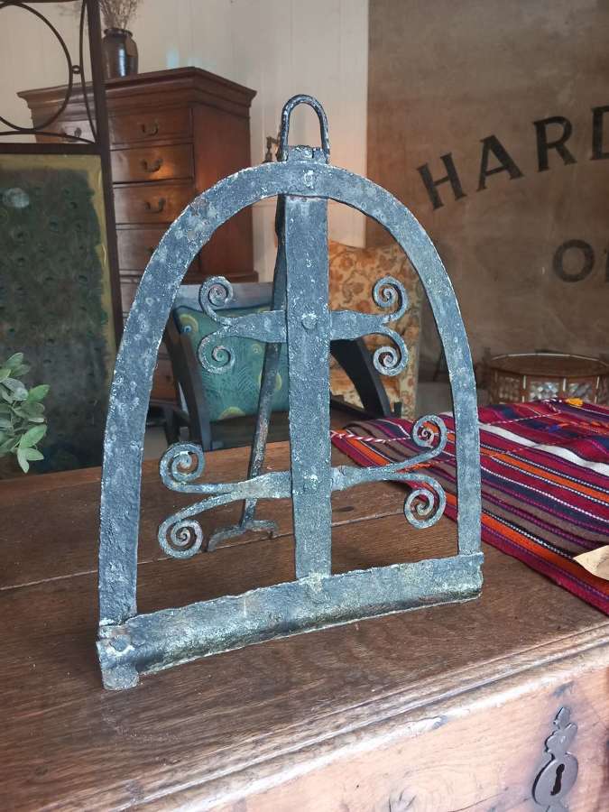 Early 19th Century Irish wrought iron Harnen Stand