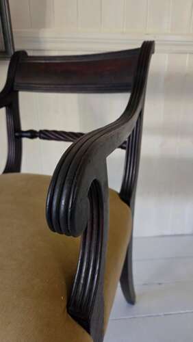 Antique Regency period Mahogany Armchair c1820