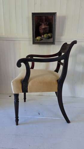 Antique Regency period Mahogany Armchair c1820