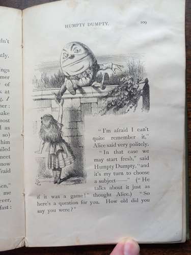 Through the Looking Glass by Lewis Carroll 1899
