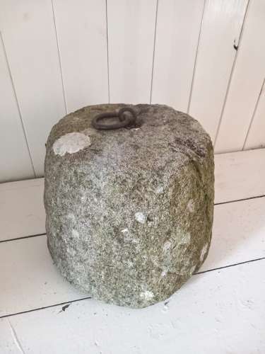 Ancient Irish Limestone Tethering stone
