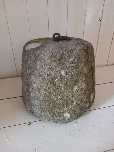 Ancient Irish Limestone Tethering stone