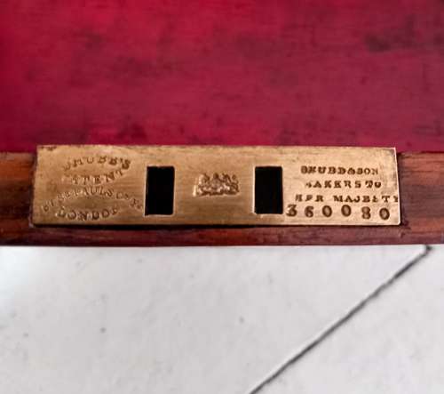 19th Century Officers Coromandel Vanity Box