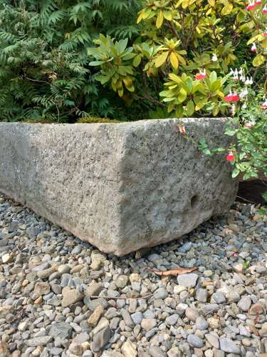 Antique Limestone Trough