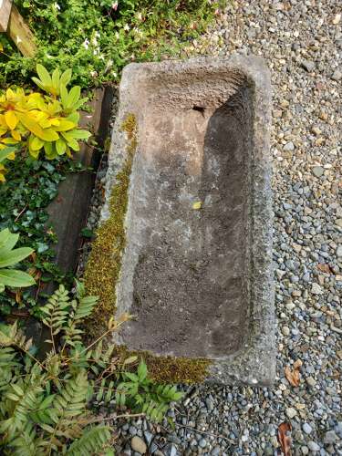Antique Limestone Trough