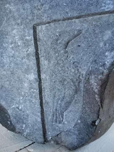 Irish Medieval Carved Limestone Architectural Fragment