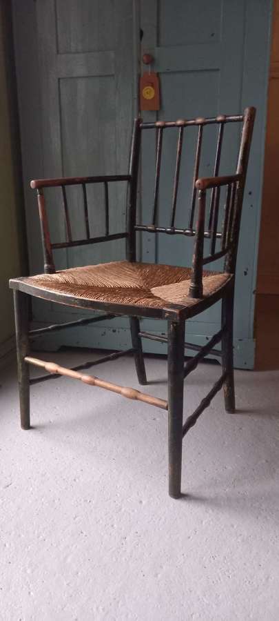 Early 19th Century original painted Sussex Chair