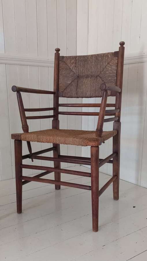 A pair of late 19th Century Morris&Co Sussex Chairs