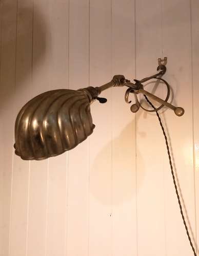 Original c1900 WAS Benson brass Pullman Lamp