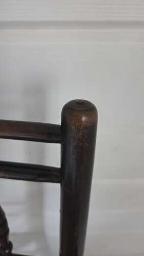 19th Century ebonised Arts & Crafts Sussex Chair