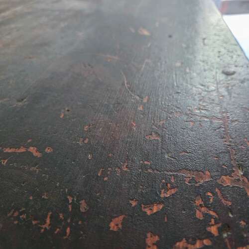 19th Century Irish Pine and Steel Chest