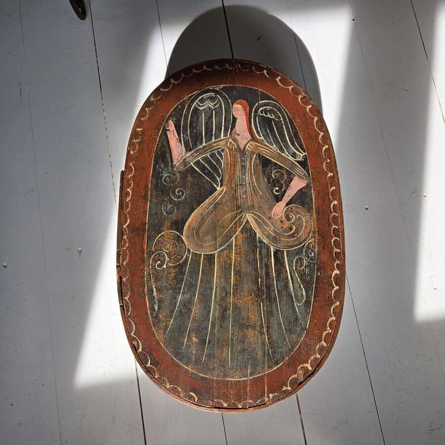 Late 18th Century Folk art Bridal Box
