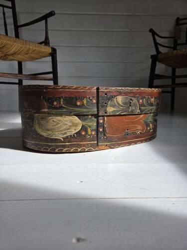 Late 18th Century Folk art Bridal Box
