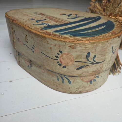 Late 18th Century Folk Art Bridal Box
