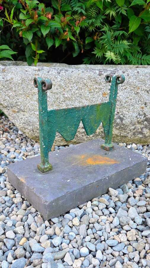19th Century Wrought Iron Boot Scraper