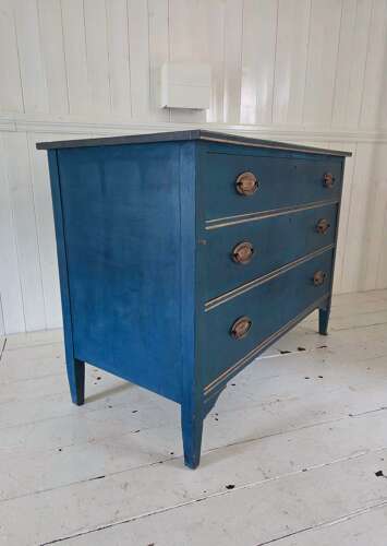 19th century painted chest of drawers