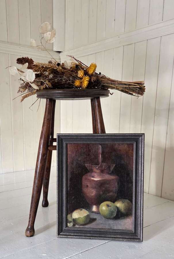 Oil on Canvas Still Life Att. Werner Weber (1892-1977) Swiss