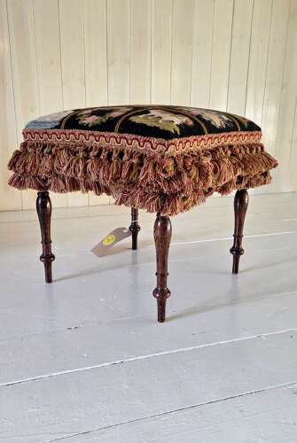 Early 19th century rosewood Footstool