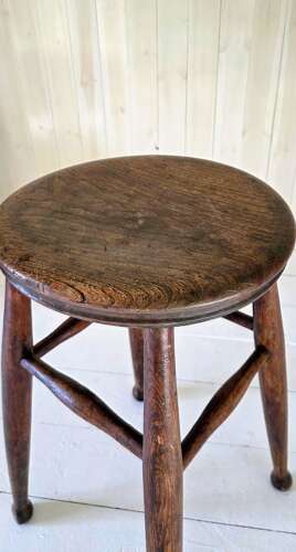 19th Century Elm Kitchen stool.