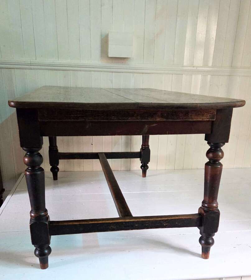 19th Century Pine Farmhouse Refectory Dining Table