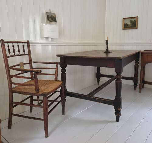 19th Century Pine Farmhouse Refectory Dining Table