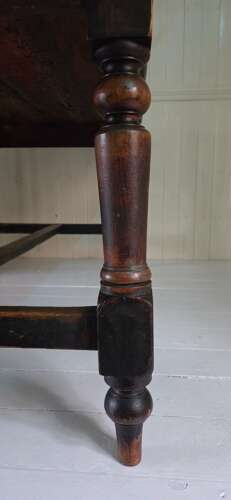 19th Century Pine Farmhouse Refectory Dining Table
