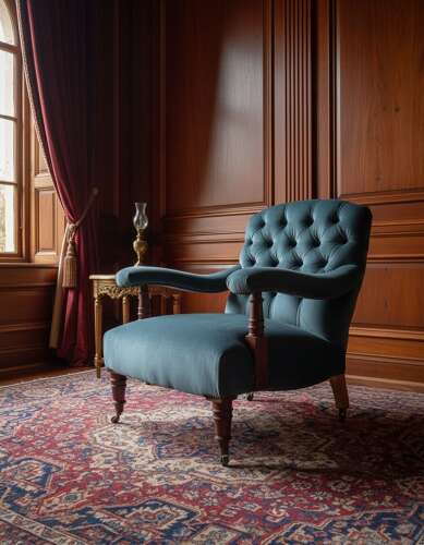 A 19th Century Open Armchair in the manner of Howard&Sons