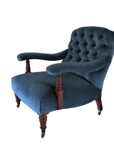 A 19th Century Open Armchair in the manner of Howard&Sons