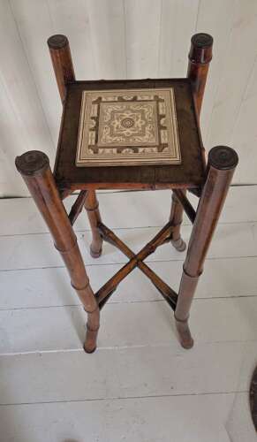 19th Century Aesthetic movement Bamboo Plant stand