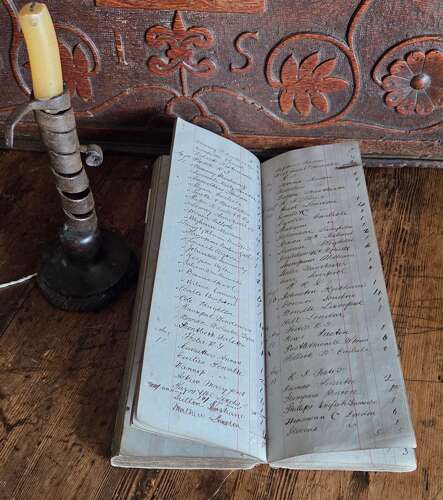 Victorian postal Ledger 1867-70