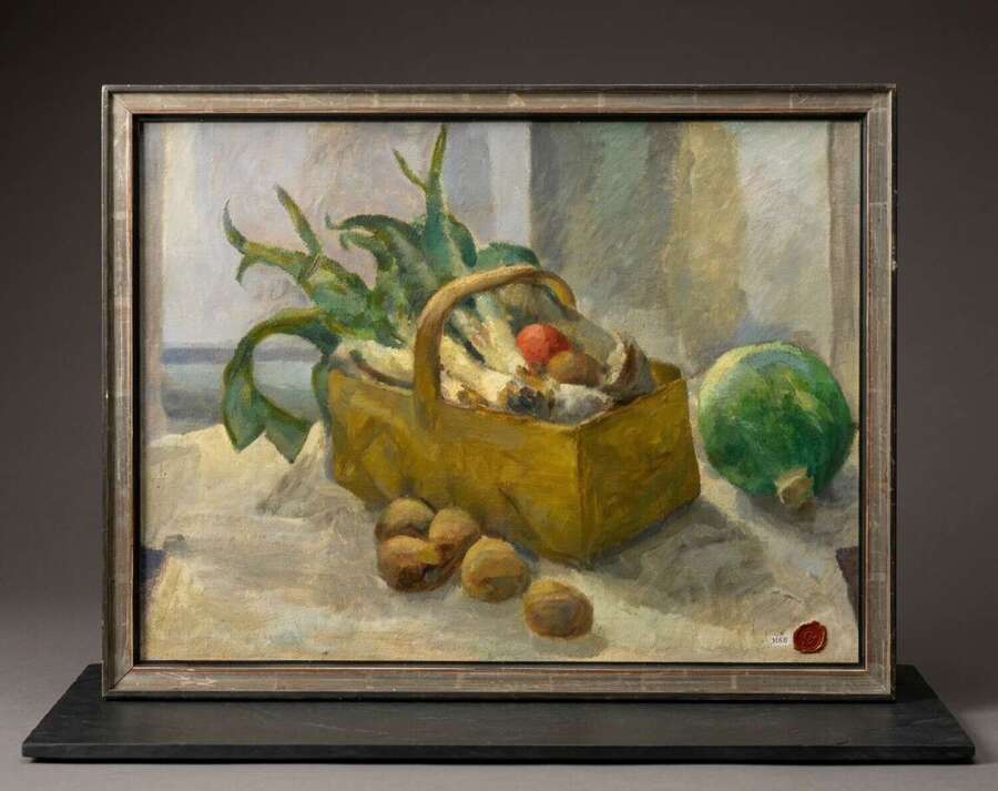Early 20th Century oil on canvas still life study