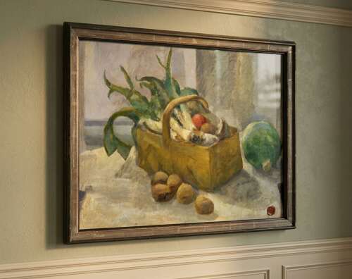 Early 20th Century oil on canvas still life study