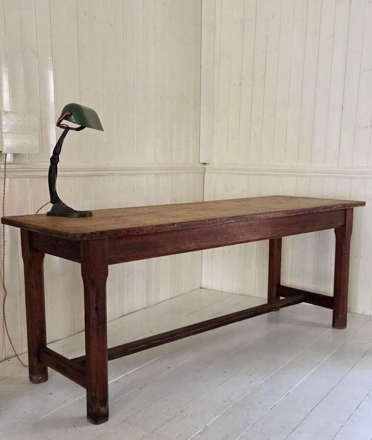 Late 19th Century Irish pitch pine 'Iveagh Trust' Table