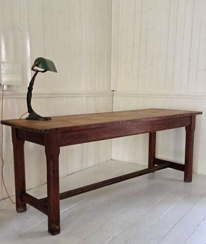 Late 19th Century Irish pitch pine 'Iveagh Trust' Table